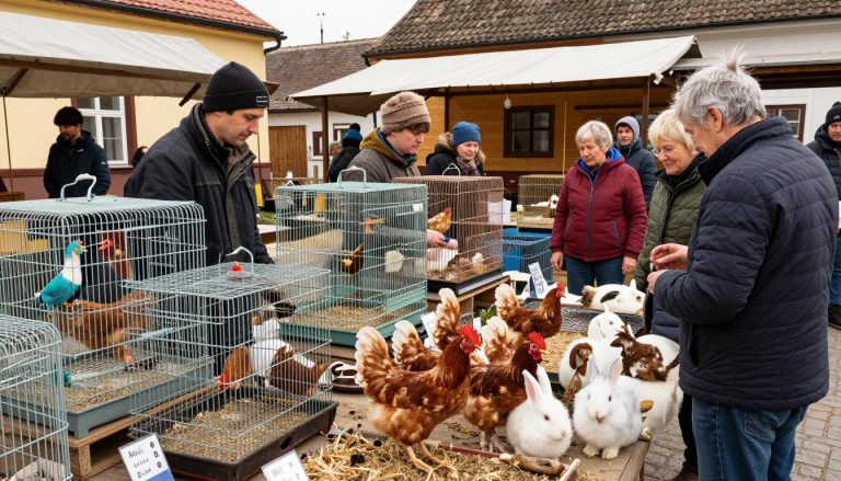 Wymiana nadwyżek hodowlanych miejska górka - giełda ptaków i zwierząt