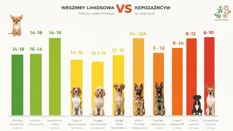 Tabela i infografika długości życia psów według rasy - od chihuahua do niemieckiego owczarka