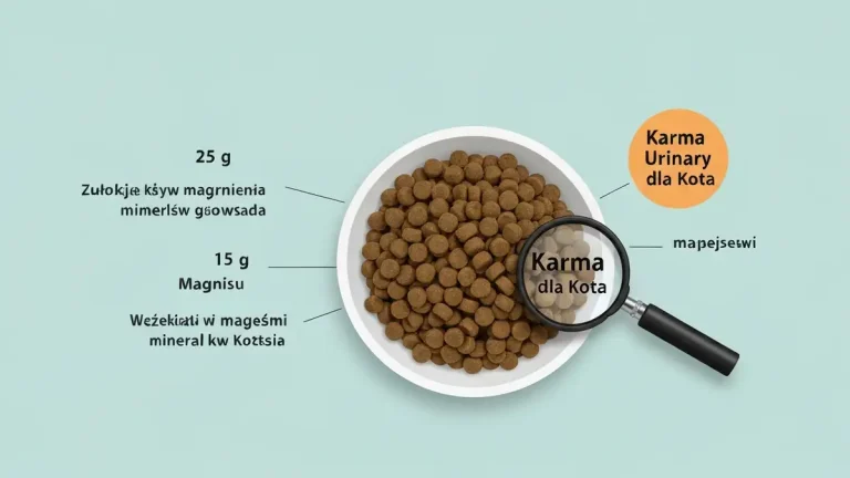 Karma urinary dla kota - specjalistyczna dieta lecznicza w misce